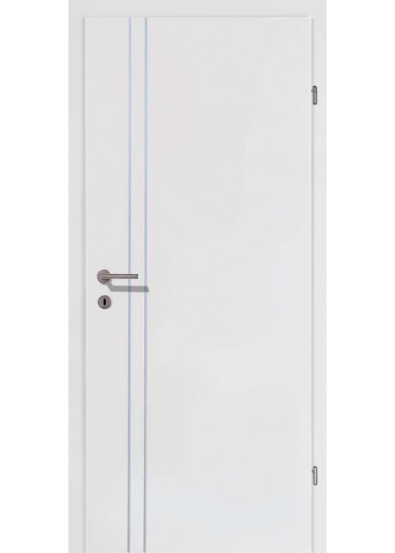 Decora CPL Weiß Alu 2 Lisenen längs