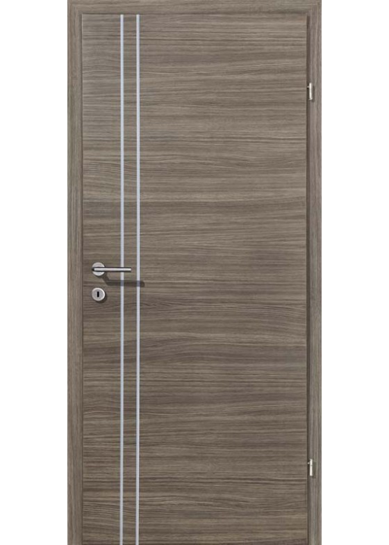 Decora CPL Wildeiche querstrukturiert Alu 2 Lisenen längs