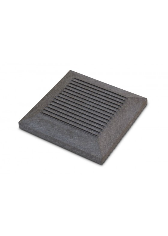 Pfostenabdeckung dunkel / Ebony