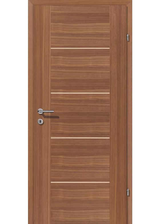 VIVA 09 Nuss mit 4 Ahornintarsien quer