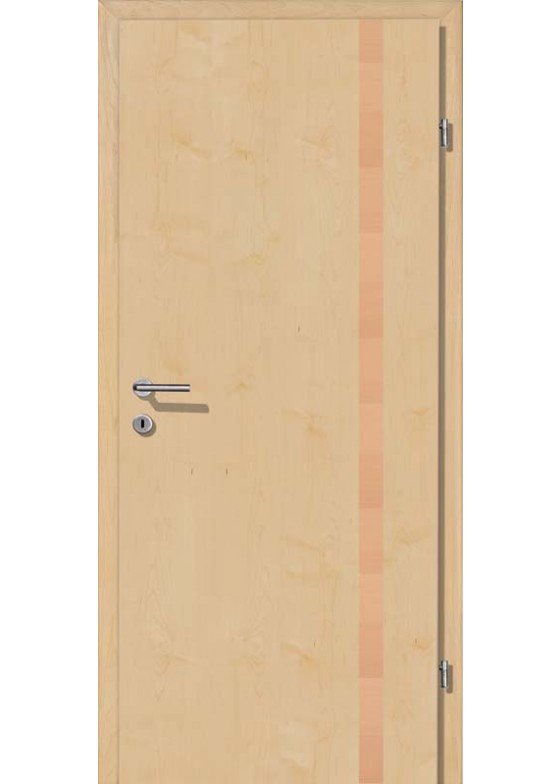 Premium i28 Ahorn Streifen Buche querfurniert