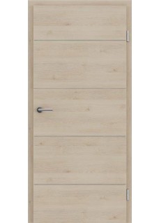 Decora CPL White Grey quer Alu 4 Lisenen quer