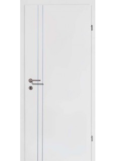 Decora CPL Weiß Alu 2 Lisenen längs