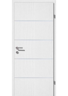 Decora CPL Esche weiß Alu 4 Lisenen quer