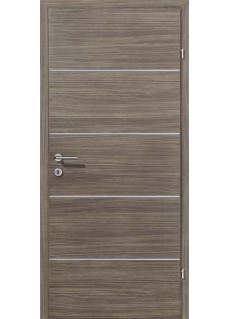 Decora CPL Wildeiche querstrukturiert Alu 4 Lisenen quer