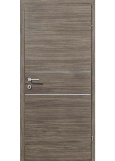 Decora CPL Wildeiche querstrukturiert Alu 2 Lisenen quer