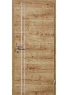 Grünau Eiche rustikal Alu 2 Lisenen längs