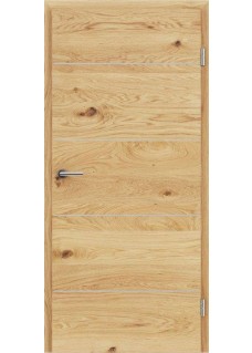 Grünau Eiche Natur geölt Alu 4 Lisenen quer