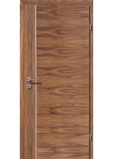 VIVA 03 Nuss Streifen Nuss längs Alu 1 Lisene längs