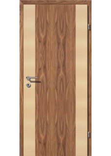 VIVA 08 Nuss Streifen Ahorn querfurniert